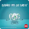 NUK Star Silikonschnuller 0-6 Monate BPA-frei Blau 2er Set Produktbild-Vorschau 3