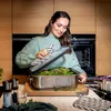 RÖSLE Silence Pro Bräter rechteckig Edelstahl 18/10 Produktbild-Vorschau 4