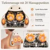Massagekissen Rücken Nacken Elektrisch Shiatsu Produktbild-Vorschau 5