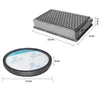 Filter-Set 2 Stück Hepa Staubsaugerfilter für Rowenta Produktbild-Vorschau 2