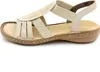 Rieker Damen Schlüpf Sandale mit Stretchriemen beige Produktbild-Vorschau 14
