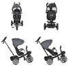 Triciclo per bambini Byox - Space, grigio Anteprima dell’immagine prodotto 11
