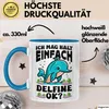 Delfin-Liebhaber Tasse Geschenk Ich Mag Halt Einfach Produktbild-Vorschau 3