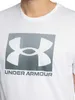 Under Armour Lose verpacktes Sport-Grafik-T-Shirt, Weiß XL Produktbild-Vorschau 10