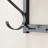 HOMCOM Wandgarderobe mit Ablage 70 cm Wandregal mit 5 Haken Produktbild-Vorschau 9
