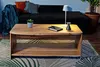 Refurbished Möbelretoure Couchtisch Baumkante Akazie natur Produktbild-Vorschau 4
