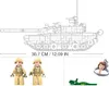 Bloky modelov hlavného bojového tanku Sluban M38-B0790 typ Náhľad obrázku produktu 4