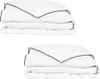 vidaXL Couette d'hiver en duvet 2 pcs. 155x220 cm Voir les images du produit 4