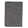 A folded gray drop cloth is shown against a white background. Produktbild-Vorschau
