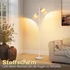 ZMH lampa podłogowa salon lampa podłogowa drewno lampa Podgląd zdjęcia produktu 5