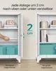 SONGMICS Aktenschrank, Mehrzweckschrank, Büroschrank mit 2 Produktbild-Vorschau 4