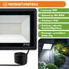 KRUMAD LED Strahler mit Bewegungsmelder Außen 50W – Produktbild-Vorschau 3