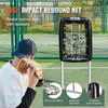 VEVOR Pitching Net Pitching Target Výškově nastavitelný 254 Náhled obrázku produktu 3