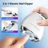 Elektrische Nagelknipser, 2 In 1 Nagelfeile Elektrisch, Produktbild-Vorschau 2