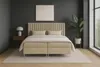 GUTTO Boxspringbett JILL 120 x 200cm mit Bettkasten TOPPER Produktbild-Vorschau 1