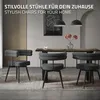 ML-Design Esszimmerstühle drehbar 6er Set Dunkelgrau Produktbild-Vorschau 4