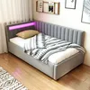 MODFU Čalouněná postel, Rozkládací postel, Daybed 90x200 Náhled obrázku produktu 3
