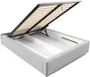Stauraumbett Linn 180x220 – Modern & Stabil ohne Kopfteil Produktbild-Vorschau 2