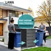Mülltonnenbox Metall verzinkt 2x240L / 2x 120l Deckel Produktbild-Vorschau 5
