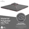 Pavillon-Ersatzdach Pavillondach Ersatzdach 360g/m² PVC Produktbild-Vorschau 1