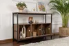 Skye Decor, Solace - Venezia Walnut, Black, konzola, orech, Náhľad obrázku produktu 3