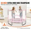Mini-Trampolin für Kinder - Indoor-Rebounder mit Netz - Produktbild-Vorschau 2