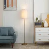HOMCOM Stehlampe Wohnzimmer Stehleuchte mit Leinen Produktbild-Vorschau 2