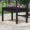 vidaXL Zahradní lavice černá 80x44x45 cm z masivního Náhled obrázku produktu 3