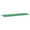 vidaXL Cuscini per panca da giardino 2 pz. Verde 200x50x7 Anteprima dell’immagine prodotto 12