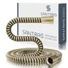 SANTRAS® Duschschlauch aus Kunststoff 1/2" in Edelmessing - Produktbild-Vorschau 1
