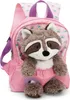 NICI Rucksack mit Waschbär Plüschtier Produktbild-Vorschau 1