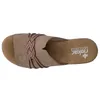 Rieker, muli con zeppa da donna, beige Anteprima dell’immagine prodotto 5