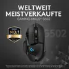 G G502 HERO Maus rechts USB Typ-A Optisch 16000 DPI Produktbild-Vorschau 34
