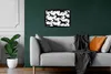 MuchoWow® MuchoWow® Gerahmtes Poster Pferde - Weiß - Muster Produktbild-Vorschau 7