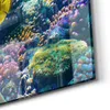DEQORI Glasbild Echtglas 100x50 cm 'Unterwasserwelten' Produktbild-Vorschau 5