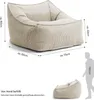 mokebo Sitzsack Sessel aus Cord 'Der Lümmel', XXL Sitzsack, Produktbild-Vorschau 8