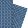 Indigo Geschenkpapier Set mit grafischen Rauten - G8483, 32 Produktbild-Vorschau 2