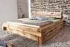 Balkenbett "Manuel" mit Schubkasten 200x200 cm BE-0405 Produktbild-Vorschau 1