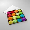 Bilder auf glas - Bunt kekse dekoration nachtisch - 40x40cm Produktbild-Vorschau 2
