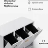 Klarstein Ordnungshüter 3-in-1 Mülleimer - 45L Produktbild-Vorschau 2