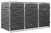 vidaXL Box pour poubelles pour 3 tonnes 207x77,5x115 cm Voir les images du produit 1