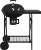 Outdoor Grill Mit Rad Schwarz 91 x 71 x 107 cm Metall Produktbild-Vorschau 5
