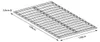 Stelaż do łóżka 140x200 premium płaski niski wkład pod Podgląd zdjęcia produktu 2