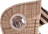 Strandkorb wetterfest Düne Teak Shell 2-Sitzer mit Produktbild-Vorschau 6