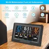 Wlan Wetterstation Funk mit Außensensor, Wifi Produktbild-Vorschau 3