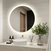 Okrągłe lustro łazienkowe Heilmetz LED, 80 cm, z głośnikiem Podgląd zdjęcia produktu 2