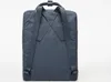 The back view of a graphite-colored Fjällräven Kånken backpack against a white background. Náhled obrázku produktu