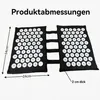Fußreflexzonen-Matte für beide Füße, 24×24×2 cm, 110 Produktbild-Vorschau 2