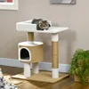 Drapak dla kota PawHut 79 cm, mały, z jaskinią dla kota, Podgląd zdjęcia produktu 2