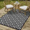 Outdoor Teppich 120x180 Wasserdicht - Balkon Terrasse Produktbild-Vorschau 5